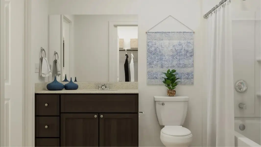 Furnished interior view inside a new home in Plum Creek North: Stonehill Collection, Kyle (Image 5). Furnished interior view inside a new home in Plum Creek North: Stonehill Collection, Kyle (Image 5).