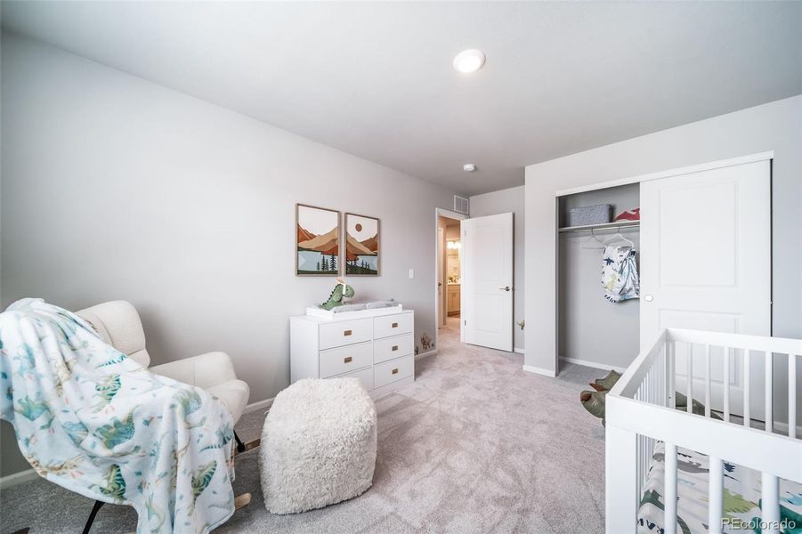 Furnished interior view inside a new home in , Aurora (Image 27).