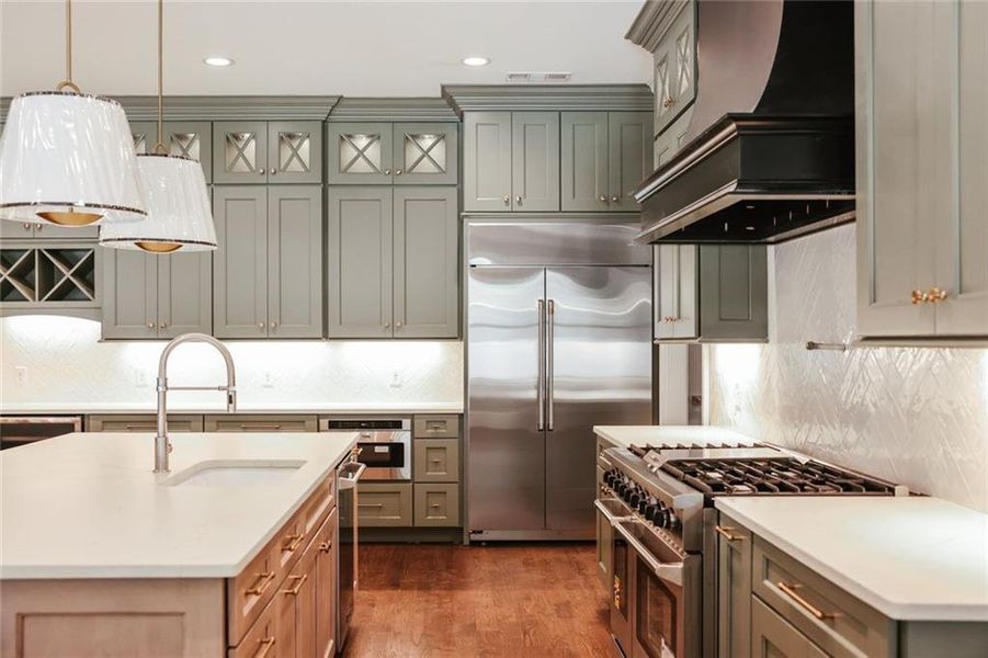 Furnished interior view inside a new home in , Athens (Image 61).