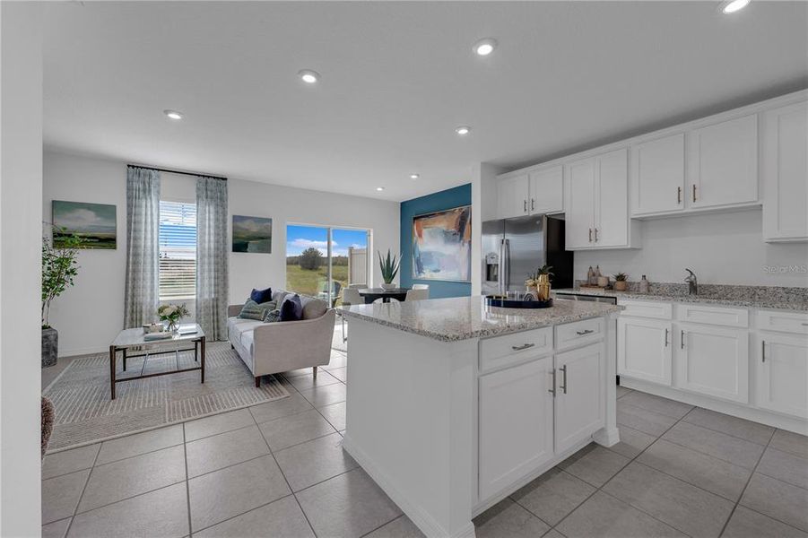 Furnished interior view inside a new home in , Tavares (Image 33).