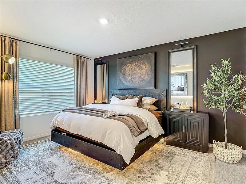 Furnished interior view inside a new home in , San Antonio (Image 42).