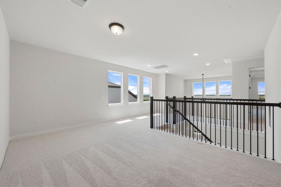 Spacious, unfurnished interior of a new home in Terrace Collection At Turner's Crossing, Buda (Image 16).