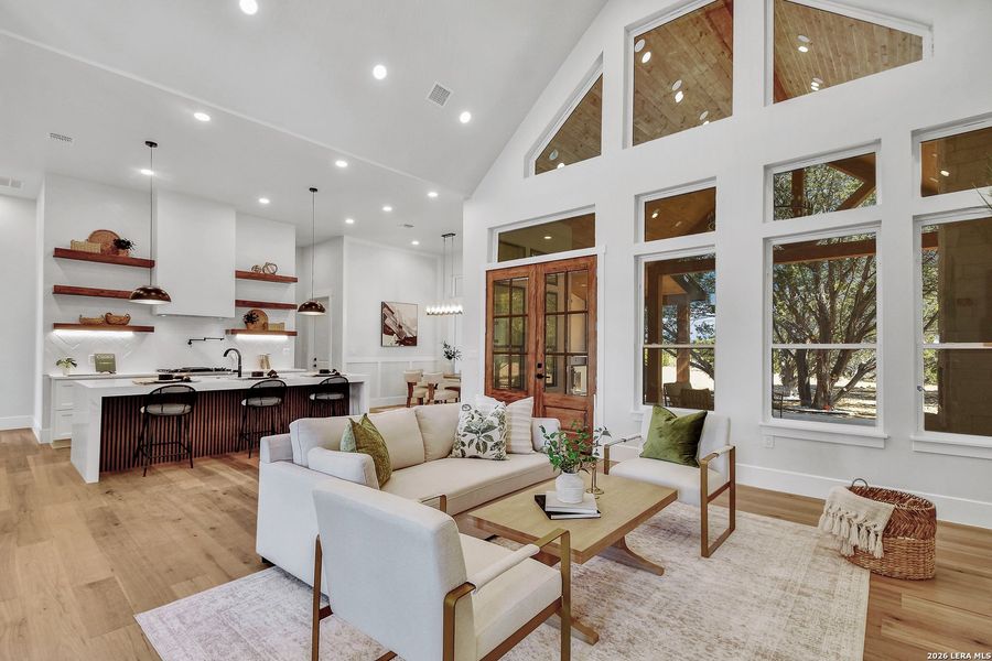 Furnished interior view inside a new home in , Bandera (Image 9).