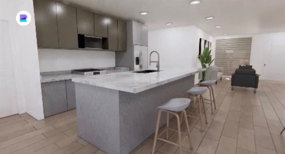 Furnished interior view inside a new home in , Dunnellon (Image 5).