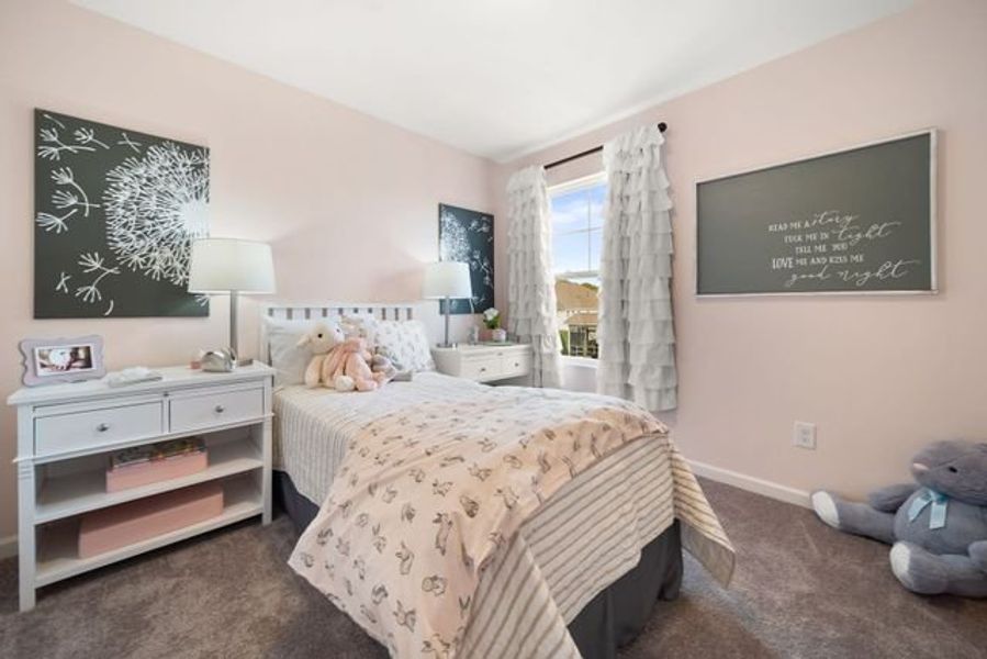 Representative furnished interior of a home built from the Dawson by True Homes in Tanglewood East, Angier (Image 20).