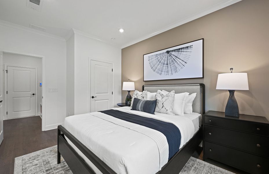 Representative furnished interior of a home built from the Hampton by Pulte Homes in Briar Creek, Atlanta (Image 9). Representative furnished interior of a home built from the Hampton by Pulte Homes in Briar Creek, Atlanta (Image 9).