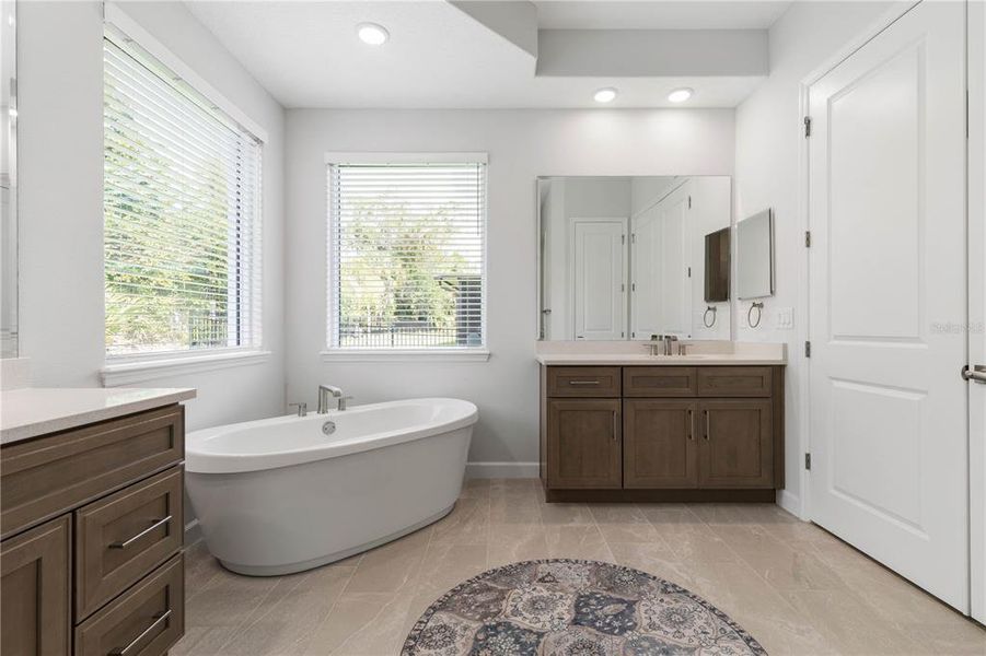 Furnished interior view inside a new home in Toscana, Palm Coast (Image 38).