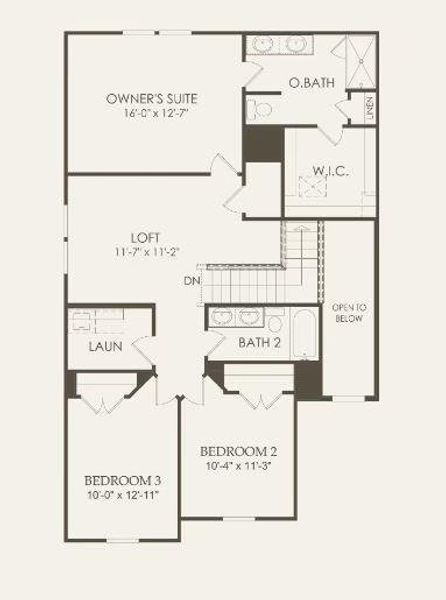 Pulte Homes, Camelia floor plan