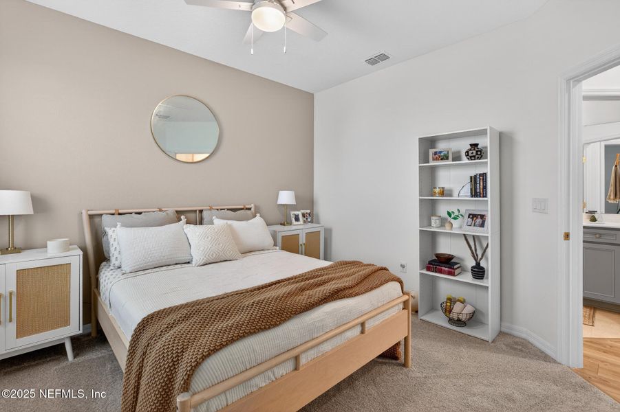 Furnished interior view inside a new home in Forest Park at Wildlight, Yulee (Image 29). Furnished interior view inside a new home in Forest Park at Wildlight, Yulee (Image 29).