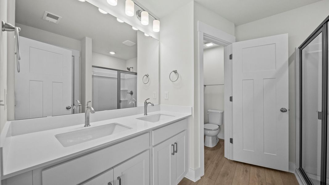 Furnished interior view inside a new home in Ransdell Pointe, Spartanburg (Image 24).