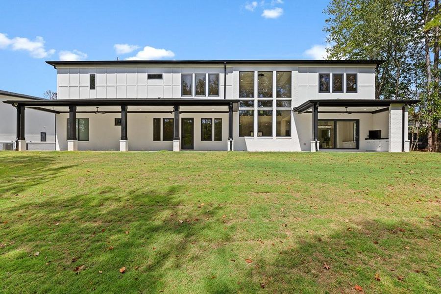 Exterior details and patio area of a home in , Buford (Image 23).