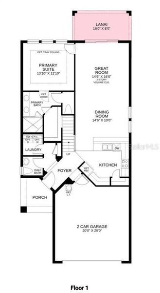 2D floor plan layout of this home in , Nokomis, FL (Image 5).