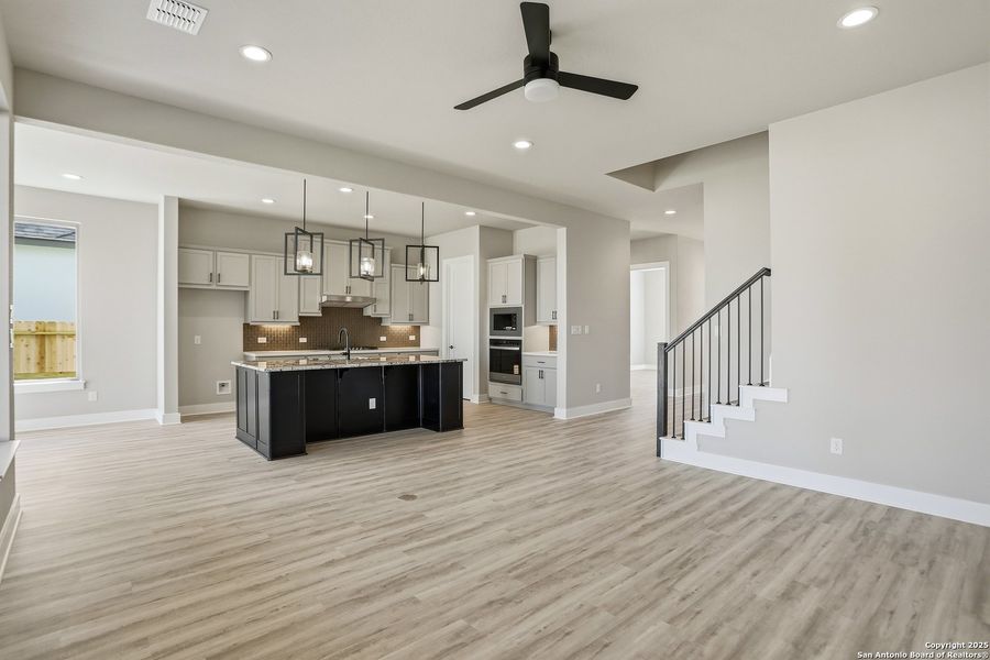 Furnished interior view inside a new home in Legacy at Lake Dunlap, New Braunfels (Image 10). Furnished interior view inside a new home in Legacy at Lake Dunlap, New Braunfels (Image 10).