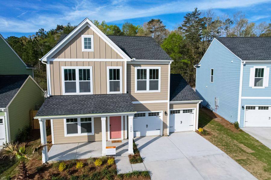 Representative exterior photo of a completed home built from the Inverness P by True Homes in Homecoming, Ravenel, SC (Image 1).