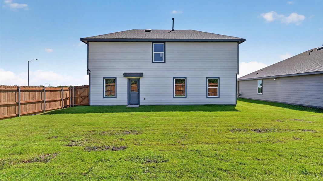 Representative exterior details of a home built from the Callahan by D.R. Horton in Sunnycreek, Crowley (Image 4).