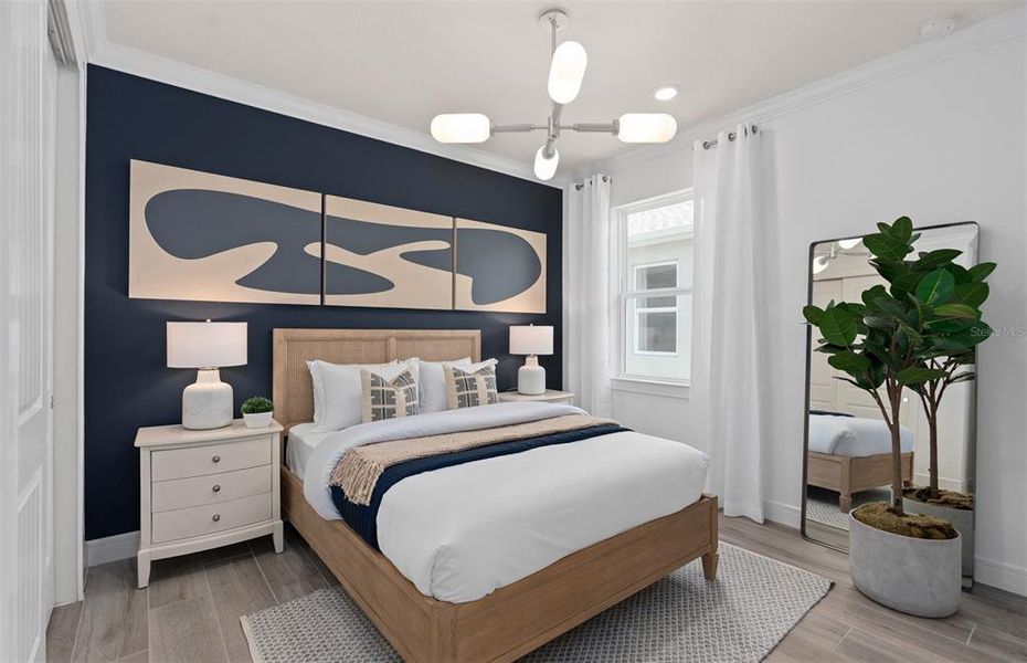 Furnished interior view inside a new home in Del Webb Sunbridge, St. Cloud (Image 30).