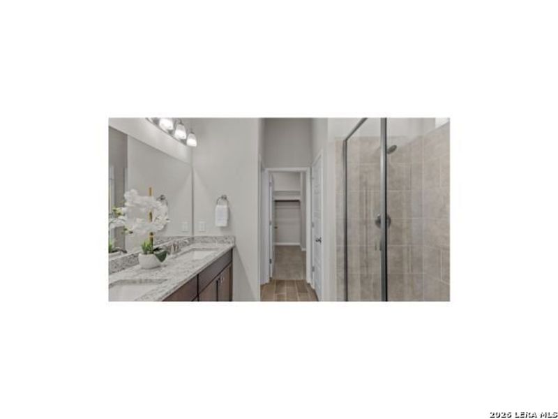 Furnished interior view inside a new home in Morgan Meadows, San Antonio (Image 4).