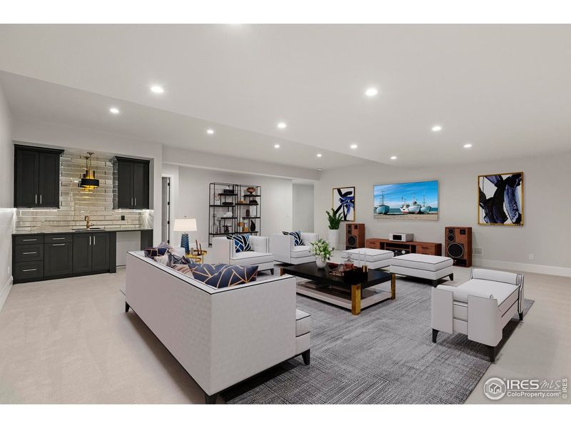 Furnished interior view inside a new home in , Fort Collins (Image 17).