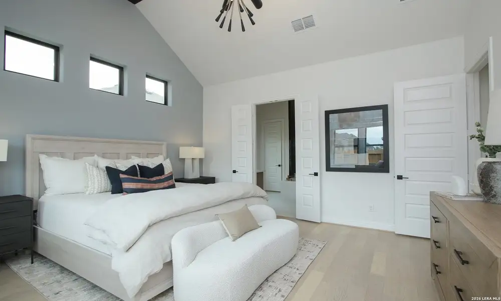 Furnished interior view inside a new home in Veramendi, New Braunfels (Image 10).