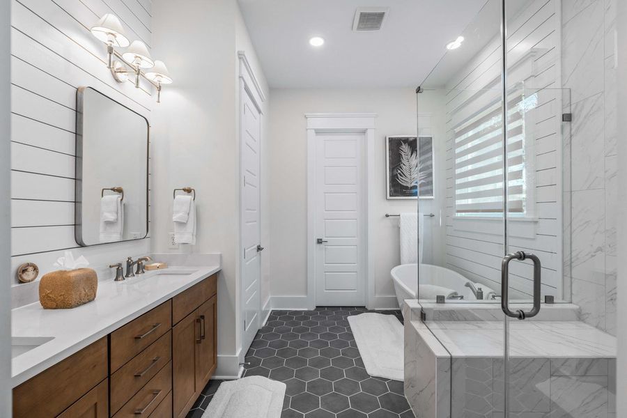 Furnished interior view inside a new home in , Johns Island (Image 18).