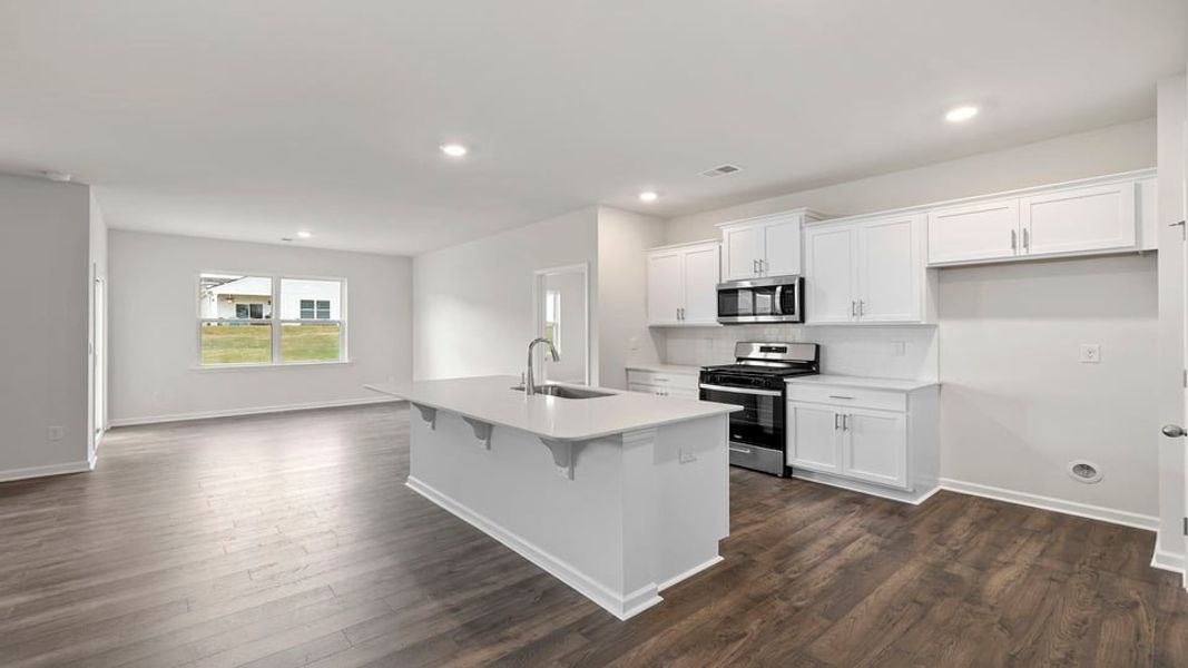 Furnished interior view inside a new home in Pine Lake Estates, Anderson (Image 5).