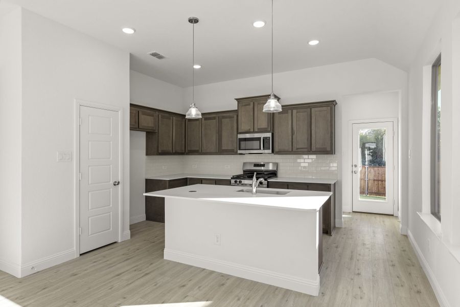 Furnished interior view inside a new home in Town Park, Princeton (Image 6). Furnished interior view inside a new home in Town Park, Princeton (Image 6).