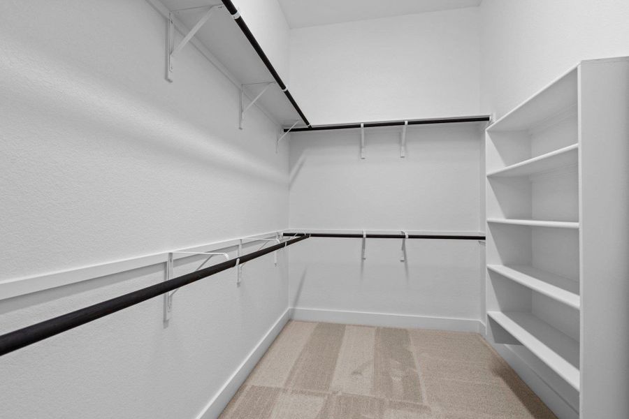 Walk-in closet in Primary Bedroom
