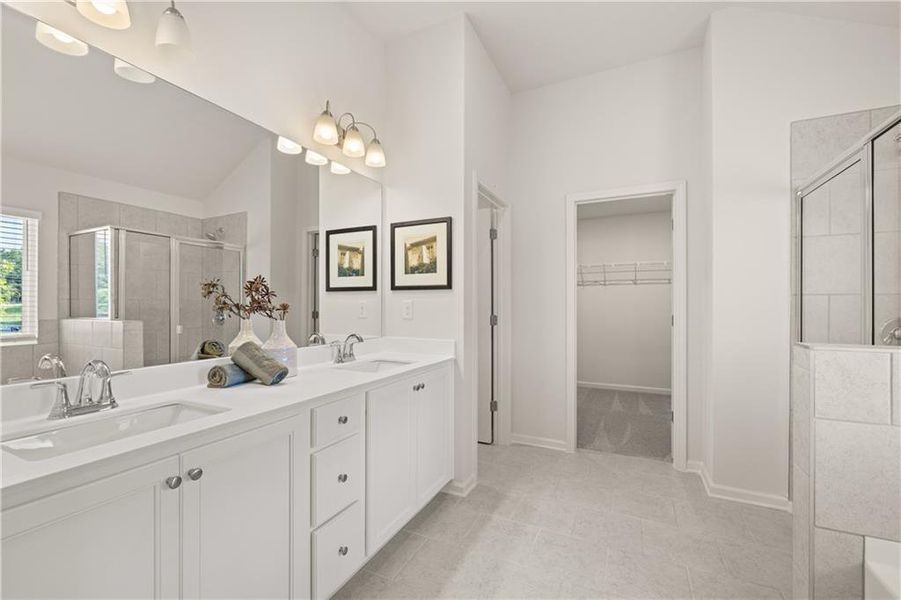 Furnished interior view inside a new home in Kingsmere Estates, Loganville (Image 17).