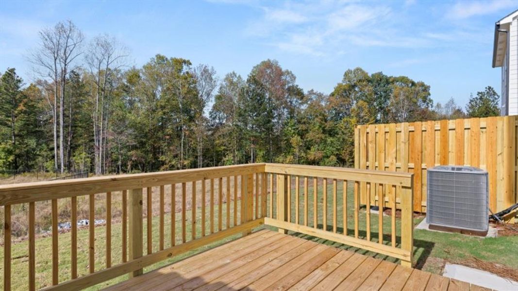 Exterior details and patio area of a home in Hughes Court, Dawsonville (Image 2). Exterior details and patio area of a home in Hughes Court, Dawsonville (Image 2).