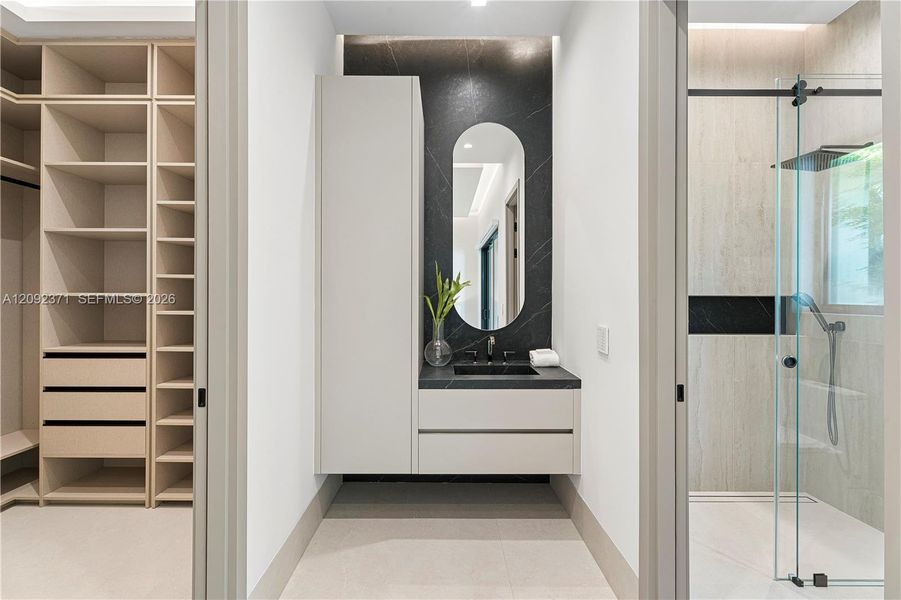Furnished interior view inside a new home in , Pinecrest (Image 67).
