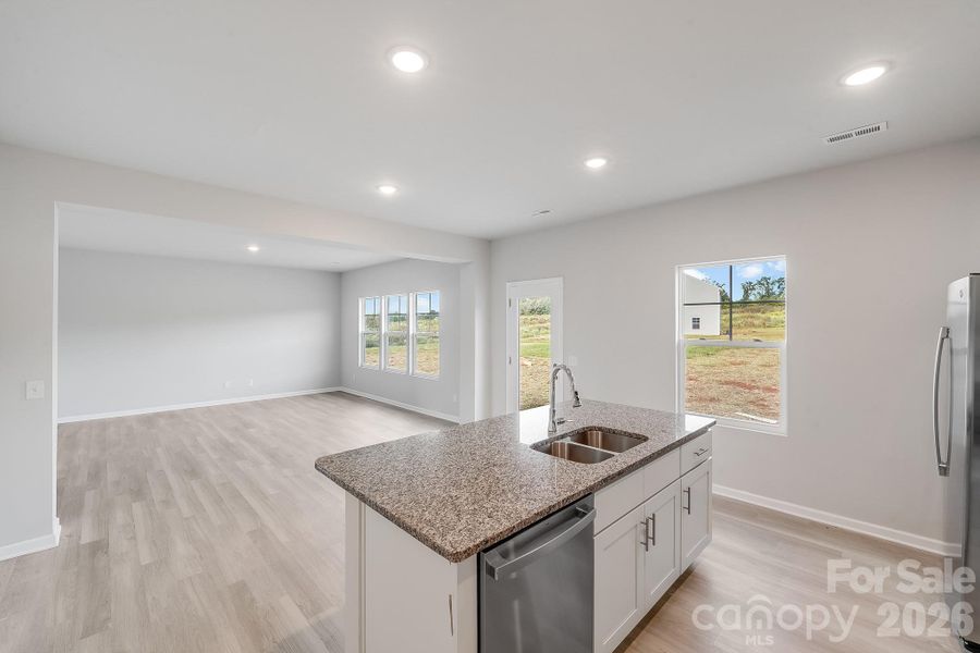 Furnished interior view inside a new home in , Statesville (Image 9). Furnished interior view inside a new home in , Statesville (Image 9).