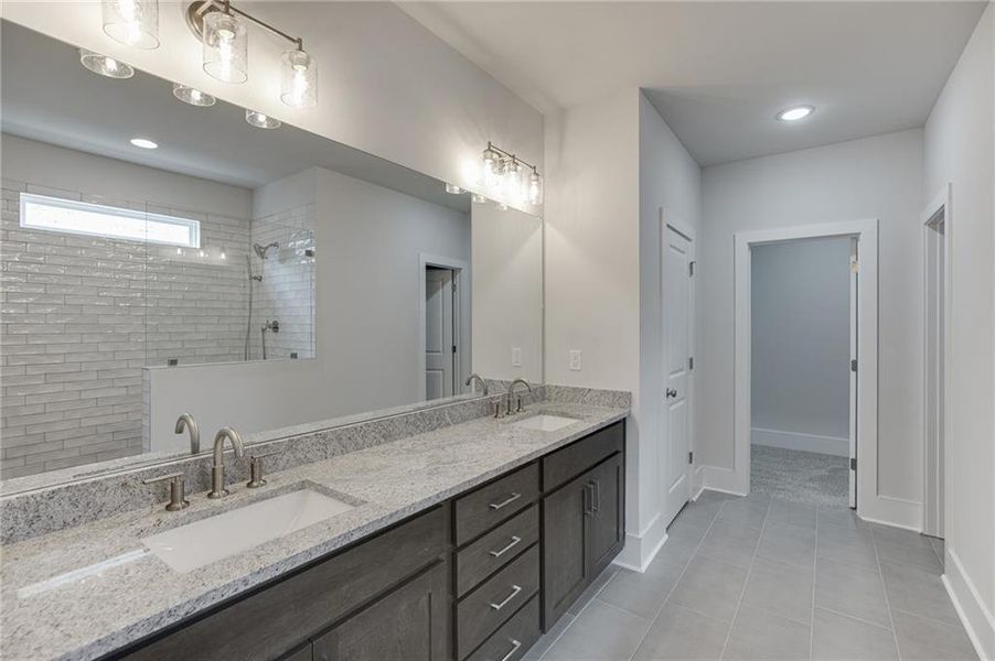 Furnished interior view inside a new home in , Buford (Image 14).