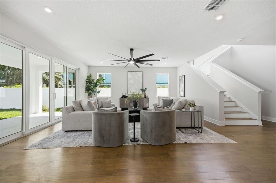 Furnished interior view inside a new home in , Tampa (Image 16).