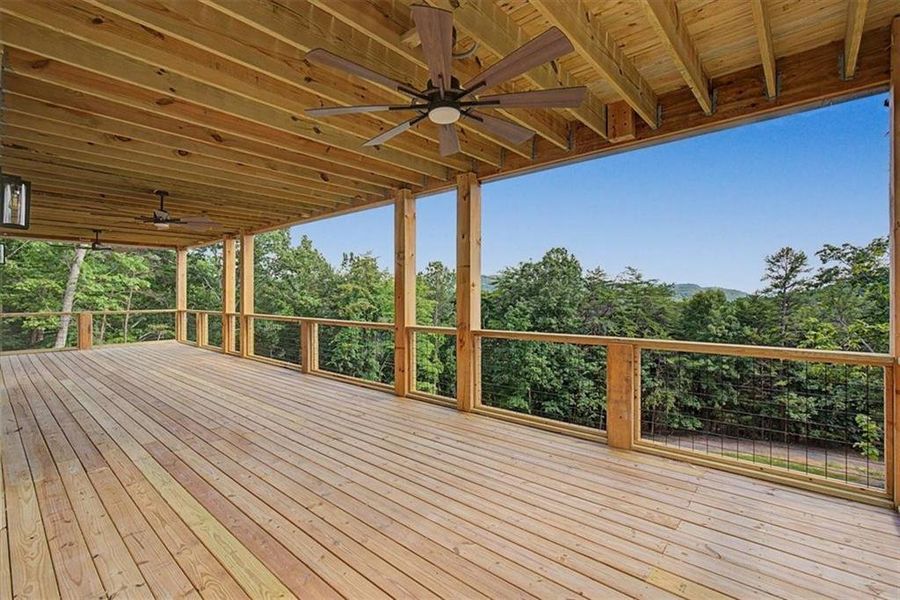 Exterior details and patio area of a home in , Ranger (Image 31).