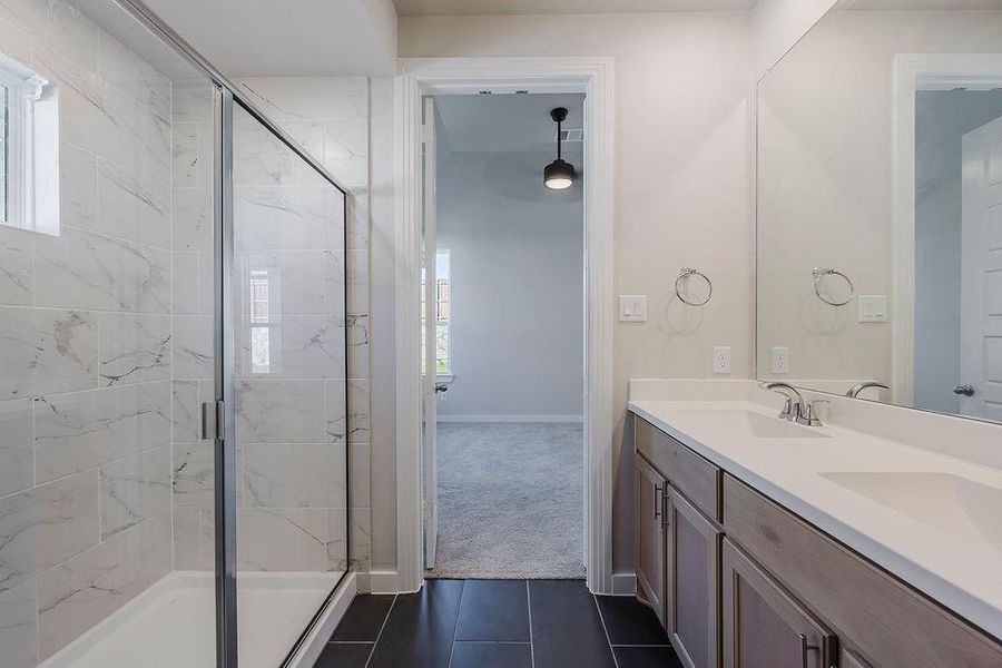 Furnished interior view inside a new home in Devonshire, Forney (Image 14).