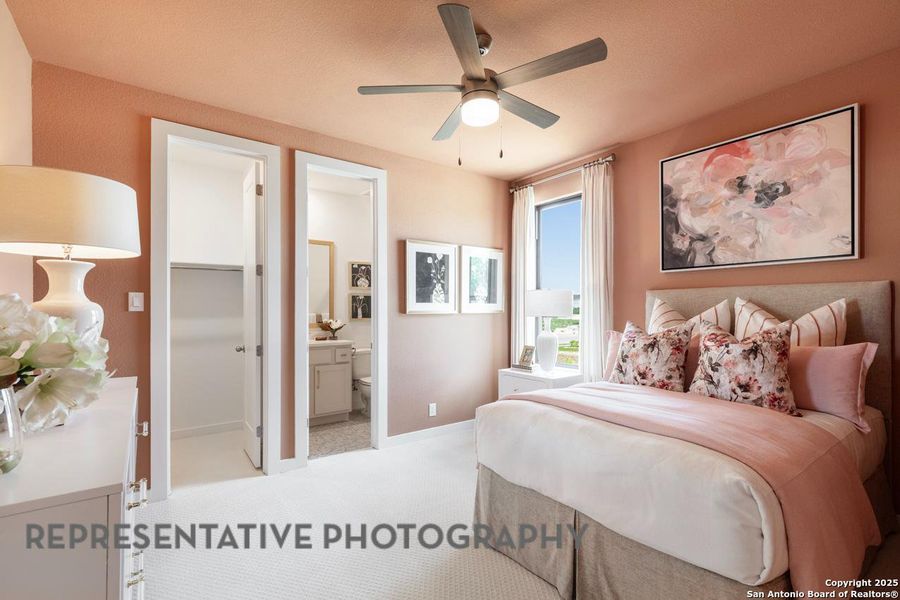 Furnished interior view inside a new home in The Crossvine, Schertz (Image 20). Furnished interior view inside a new home in The Crossvine, Schertz (Image 20).