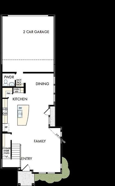 View of home floor plan