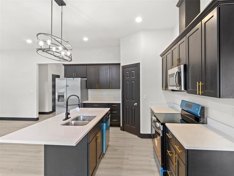 Furnished interior view inside a new home in , Fairfield (Image 6). Furnished interior view inside a new home in , Fairfield (Image 6).