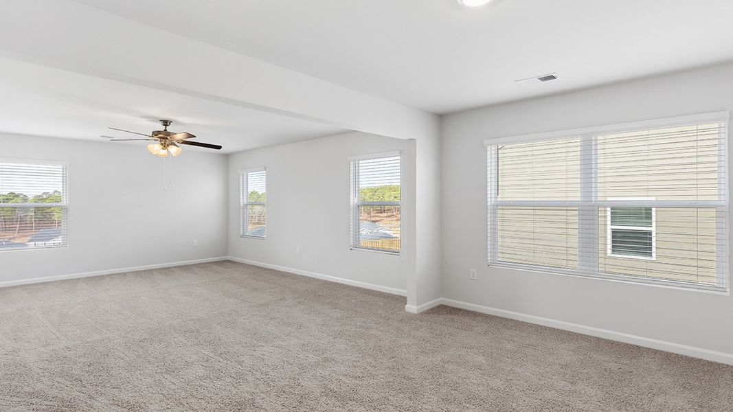 Spacious, unfurnished interior of a new home in Highland Hills, Graniteville (Image 24). Spacious, unfurnished interior of a new home in Highland Hills, Graniteville (Image 24).