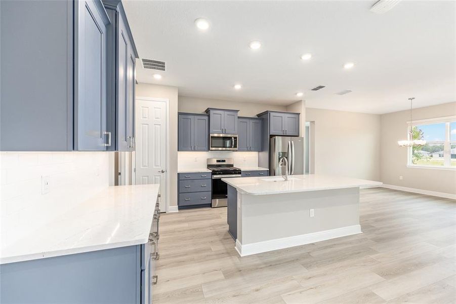 Furnished interior view inside a new home in , Ocala (Image 7).
