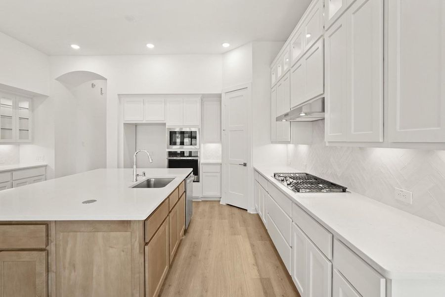 Furnished interior view inside a new home in Kresston: 55ft. lots, Magnolia (Image 5).