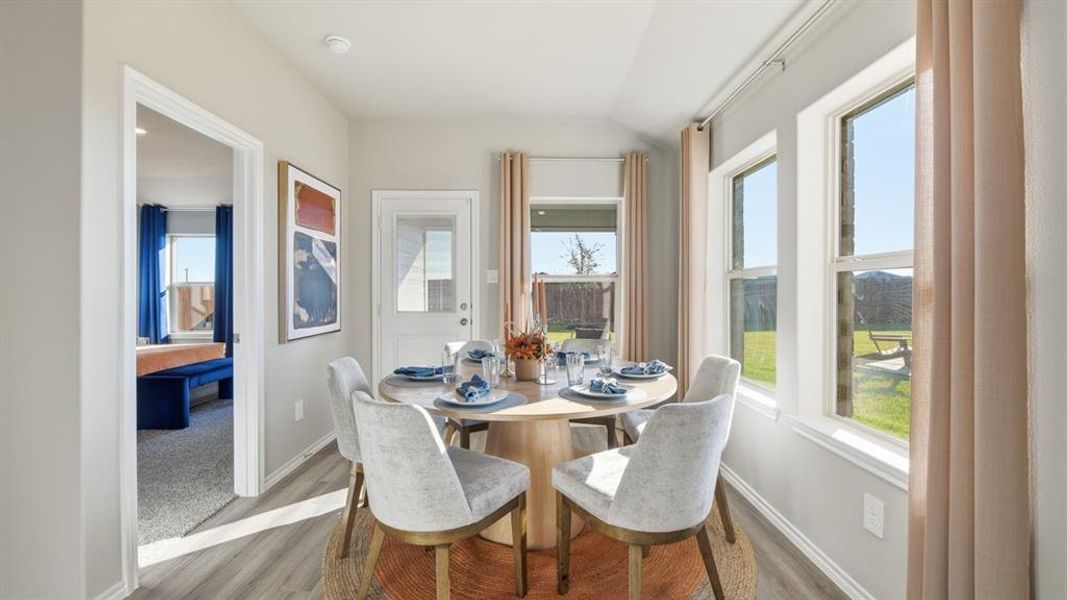 Furnished interior view inside a new home in Hickory Grove, Krum (Image 8).
