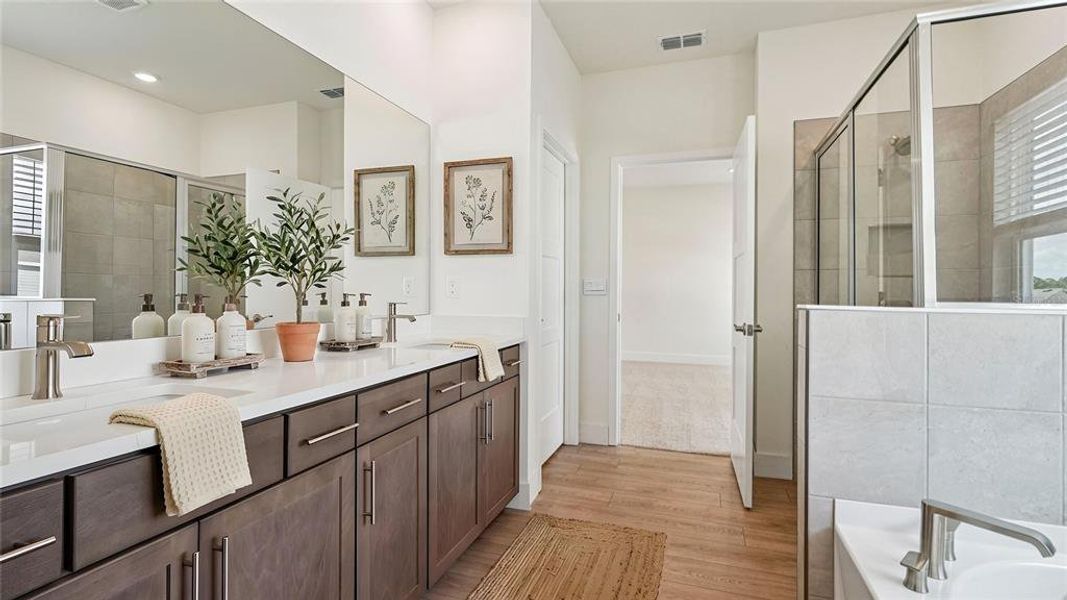 Furnished interior view inside a new home in Sandal Key, Weeki Wachee (Image 13).