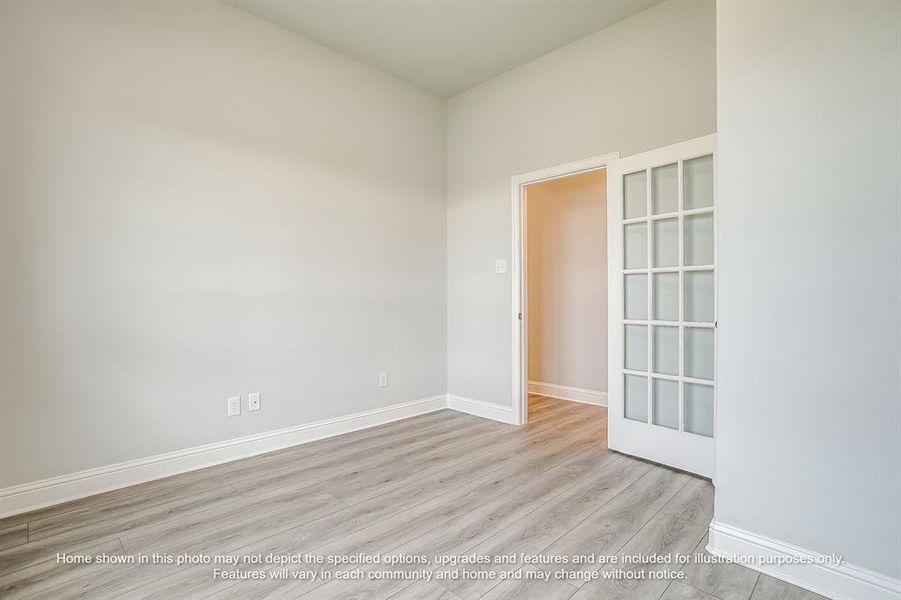 Spacious, unfurnished interior of a new home in Bull Hide Estates, Hewitt (Image 17). Spacious, unfurnished interior of a new home in Bull Hide Estates, Hewitt (Image 17).