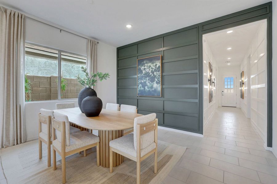 Representative furnished interior of a home built from the Ginger by Mattamy Homes in Soleo, San Tan Valley (Image 17).