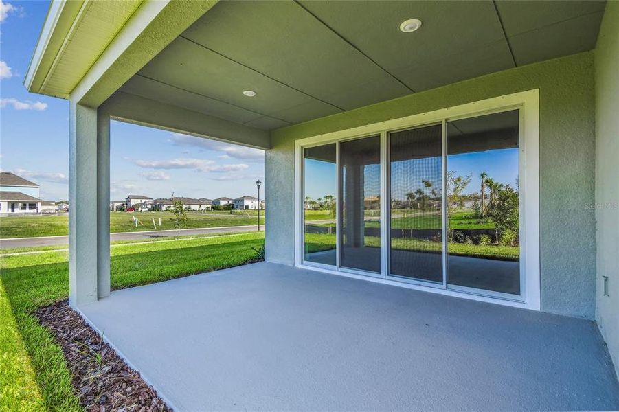 Exterior details and patio area of a home in Waterset Tradition Series, Apollo Beach (Image 3). Exterior details and patio area of a home in Waterset Tradition Series, Apollo Beach (Image 3).