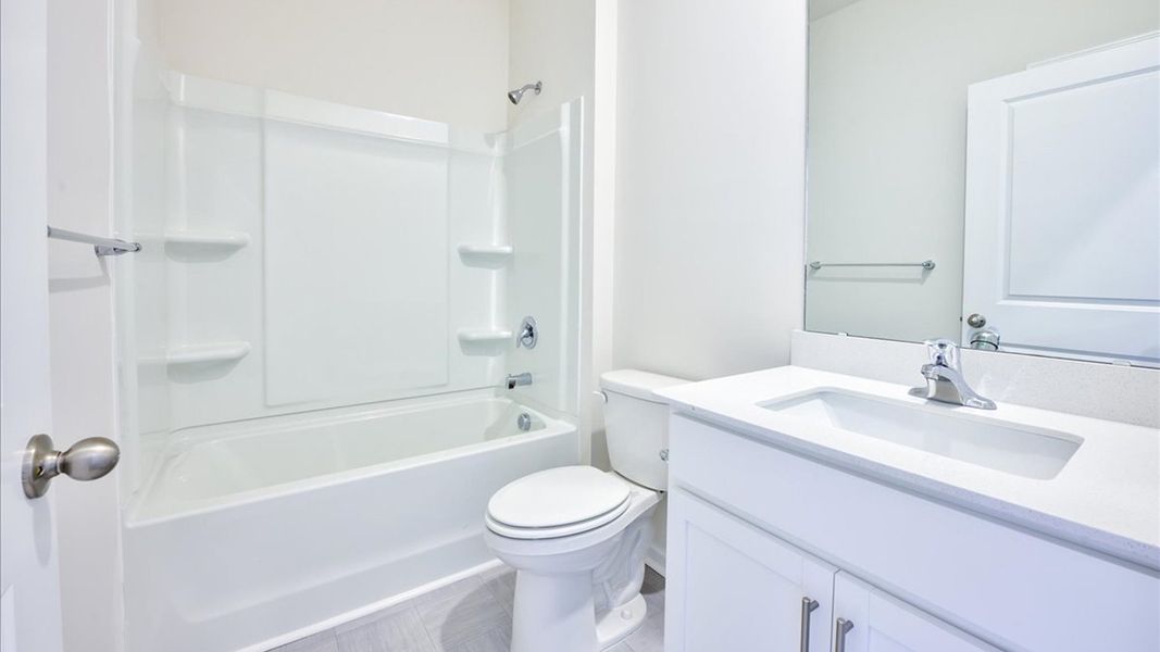 Representative furnished interior of a home built from the Aria by D.R. Horton in Saddlebrook, Rocky Mount (Image 5).