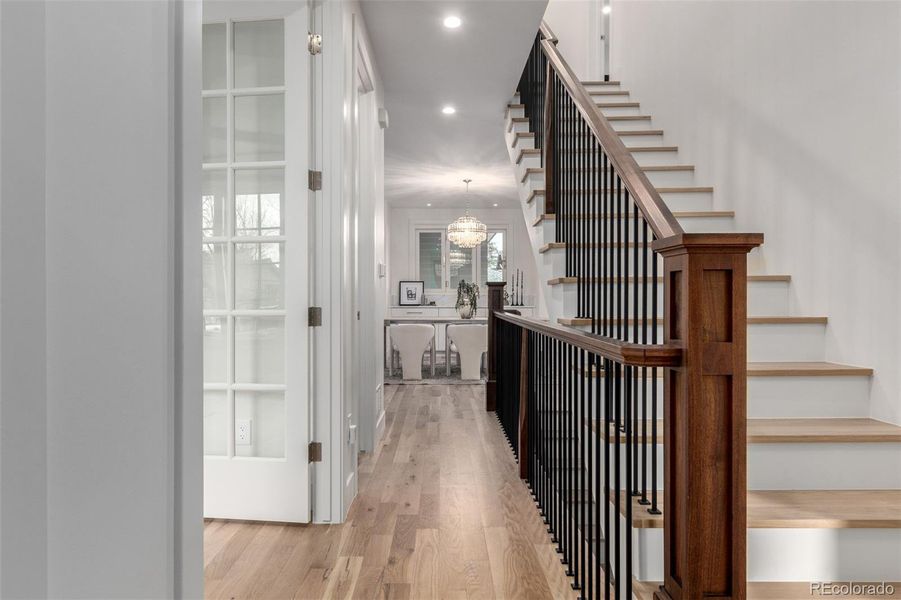 Furnished interior view inside a new home in , Denver (Image 11).