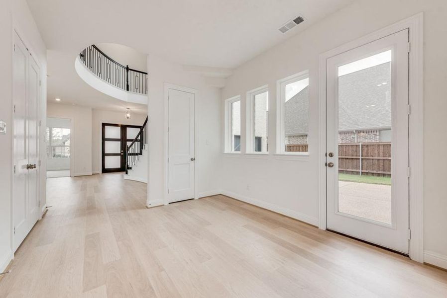 Spacious, unfurnished interior of a new home in Somercrest, Midlothian (Image 30). Spacious, unfurnished interior of a new home in Somercrest, Midlothian (Image 30).