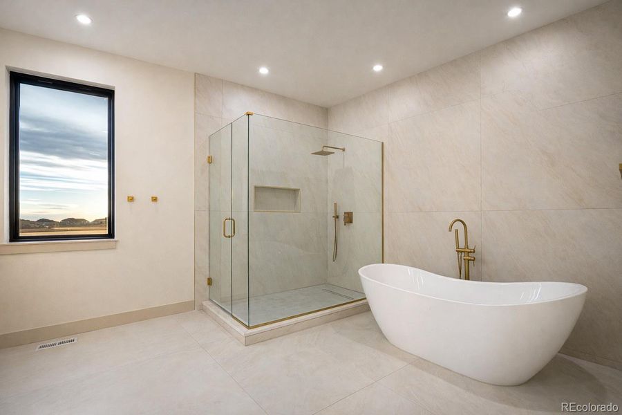 Furnished interior view inside a new home in , Keenesburg (Image 15).